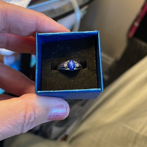 Jewelry - ****LAST Call **********Vintage 10Kt Blue Star Sapphire Ring